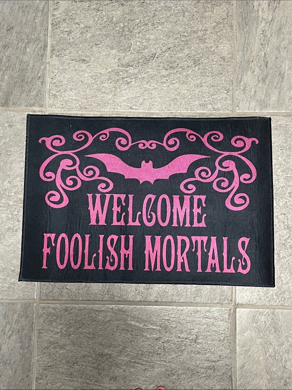 Haunted Mansion Decorative Welcome Mat